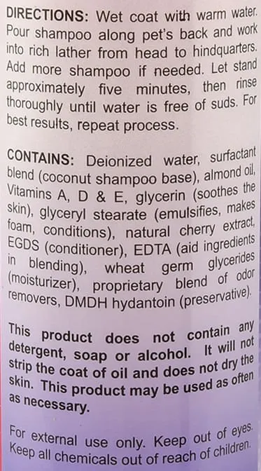 Supra Odor Control Pet Shampoo