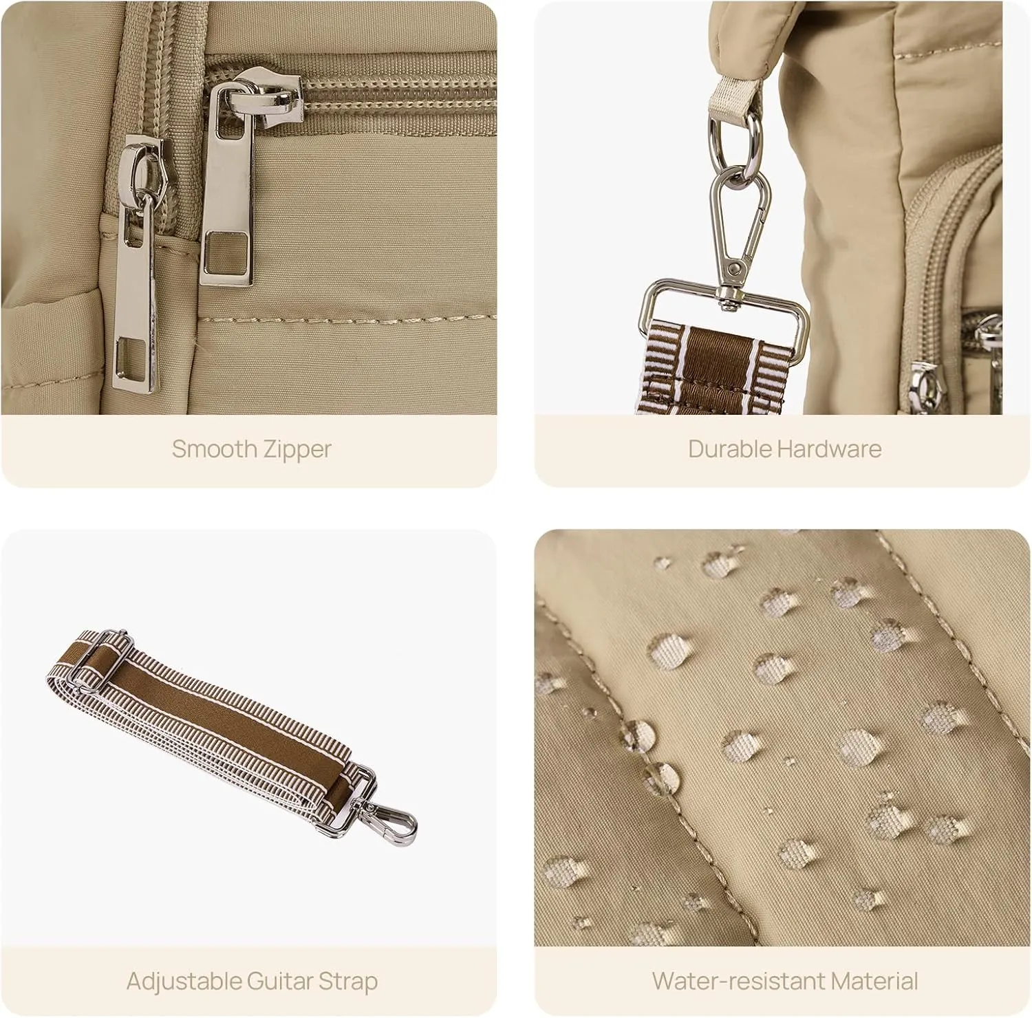 Telena Water Bottle Holder with Strap Crossbody Bags for Women for Walking, Hiking, Cycling