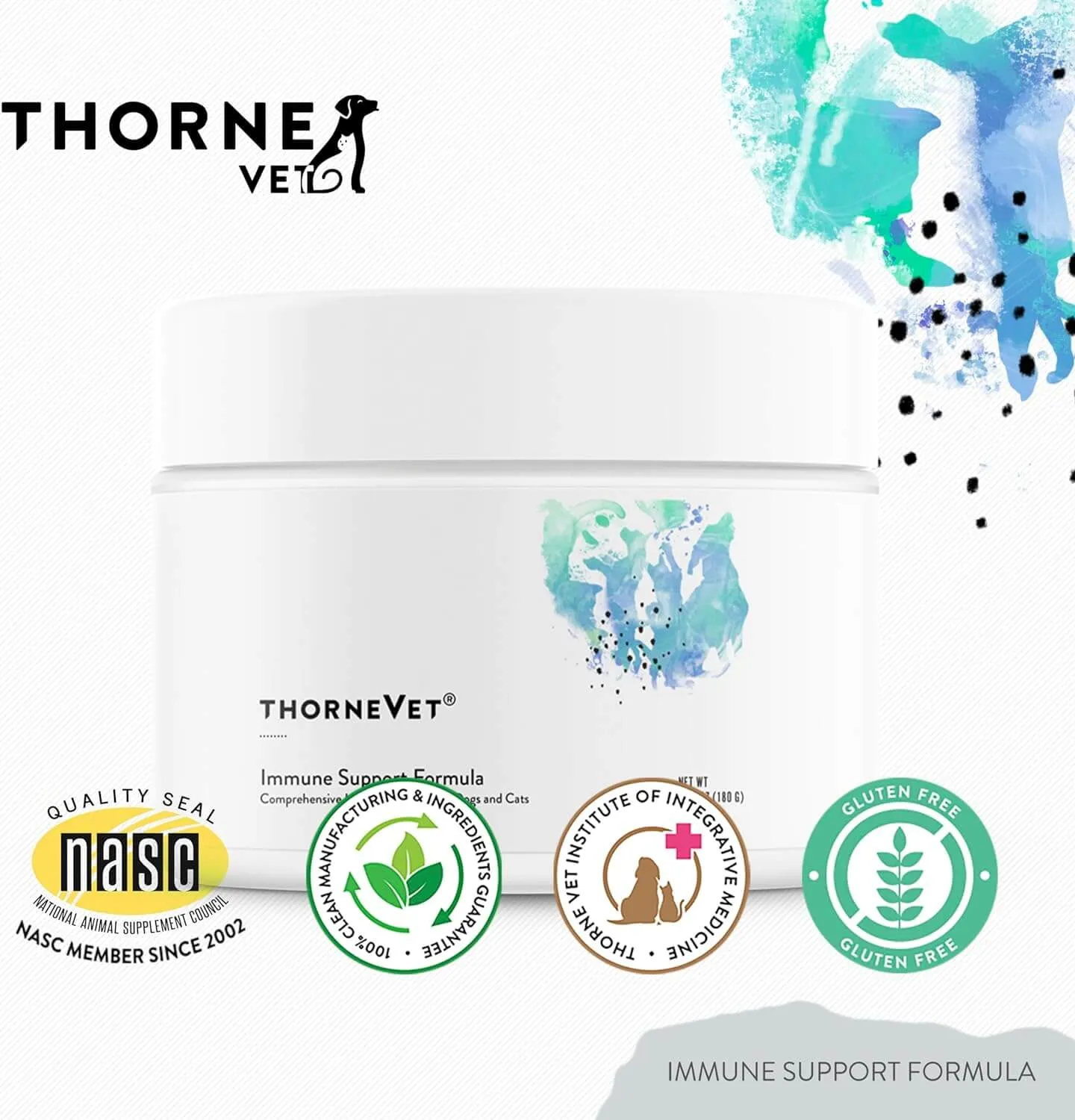 ThorneVet Immune Support Formula Dog & Cat Supplement
