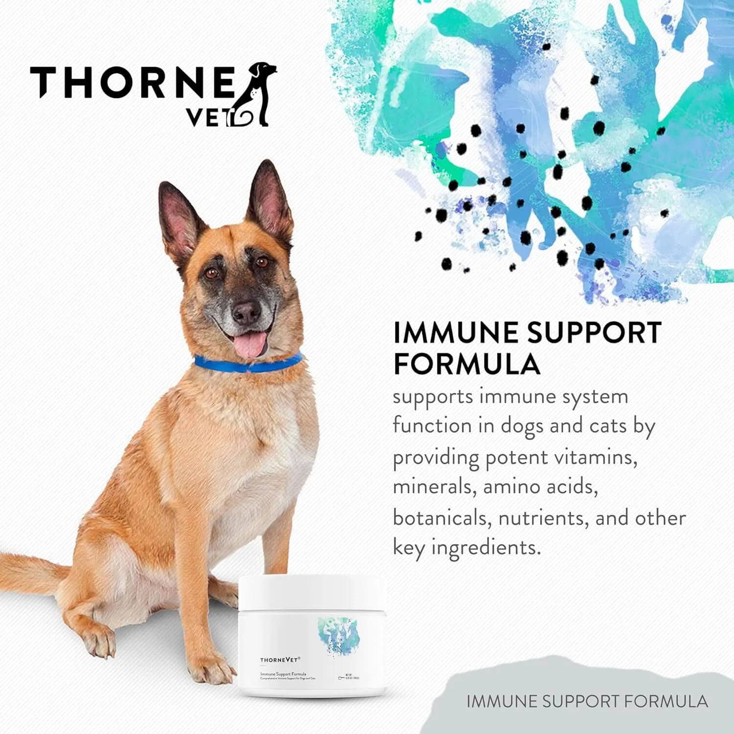 ThorneVet Immune Support Formula Dog & Cat Supplement