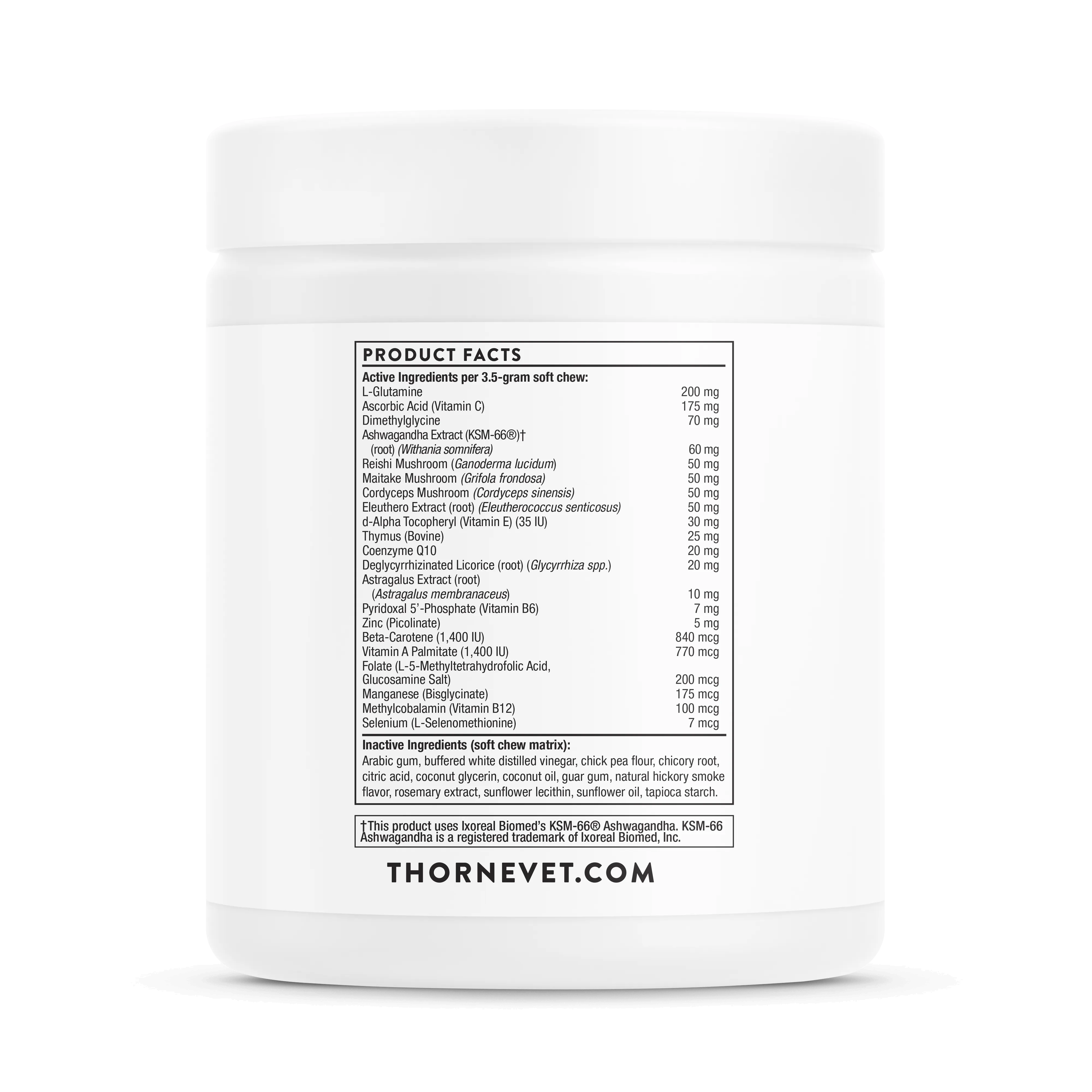 ThorneVet Immune Support Formula Dog & Cat Supplement