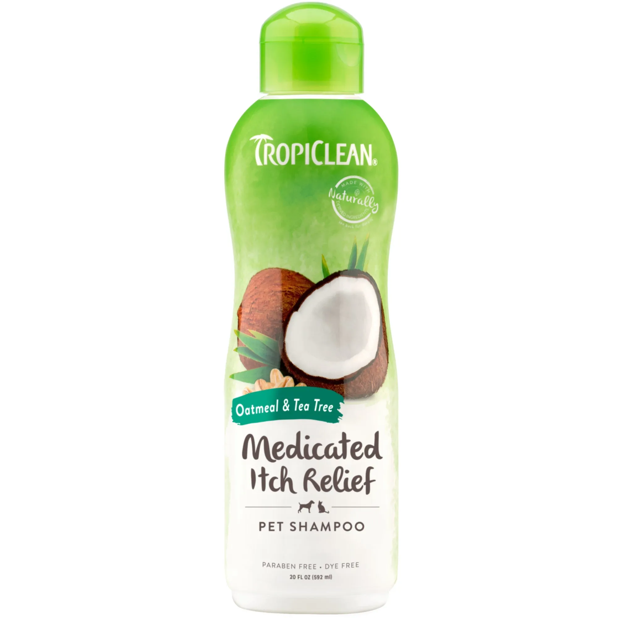 TROPICLEAN OATMEAL TEA TREE PET SHAMPOO