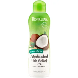 TROPICLEAN OATMEAL TEA TREE PET SHAMPOO