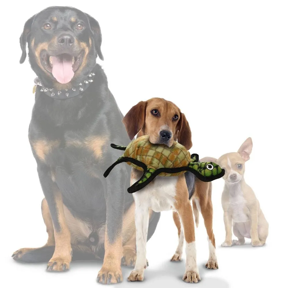 Tuffy Burtle the Turtle- World's Tuffest Soft Dog Toy