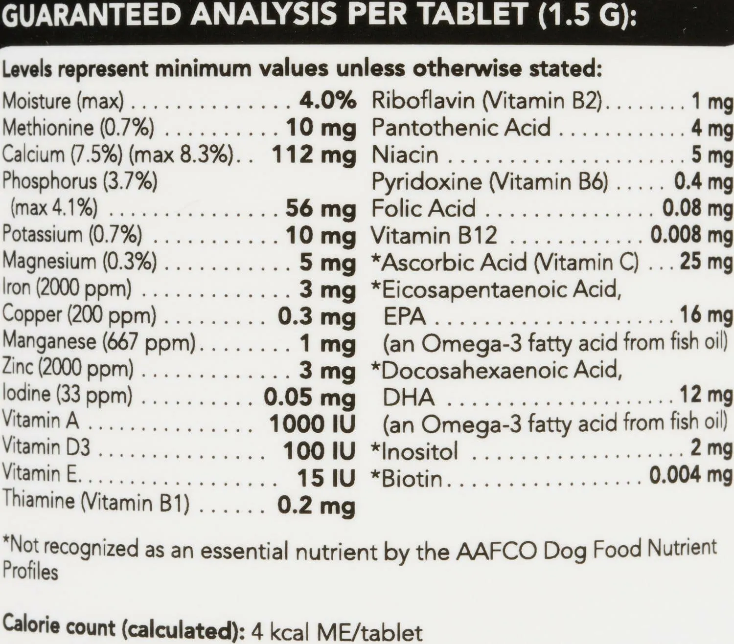 VetriScience Canine Plus Chewable Tablets Multivitamin for Dogs (90 tabs)